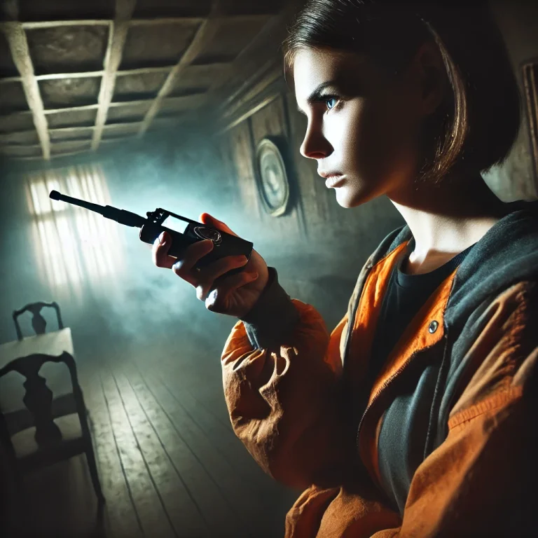 Ghostly_Portal_paranormal-investigator-using_spirit_box